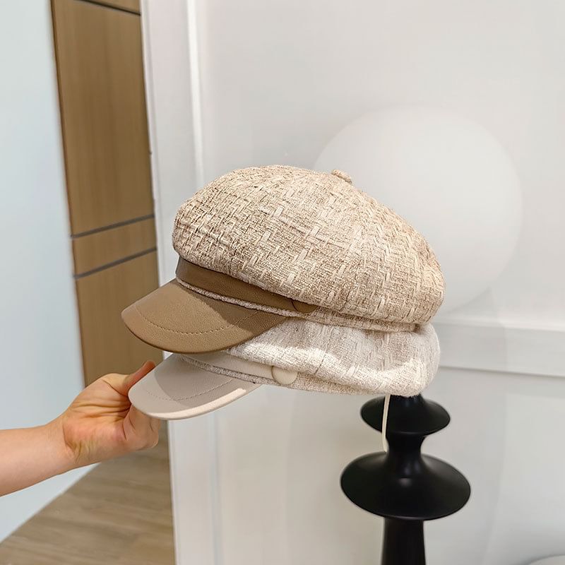 Cap Panel Newsboy