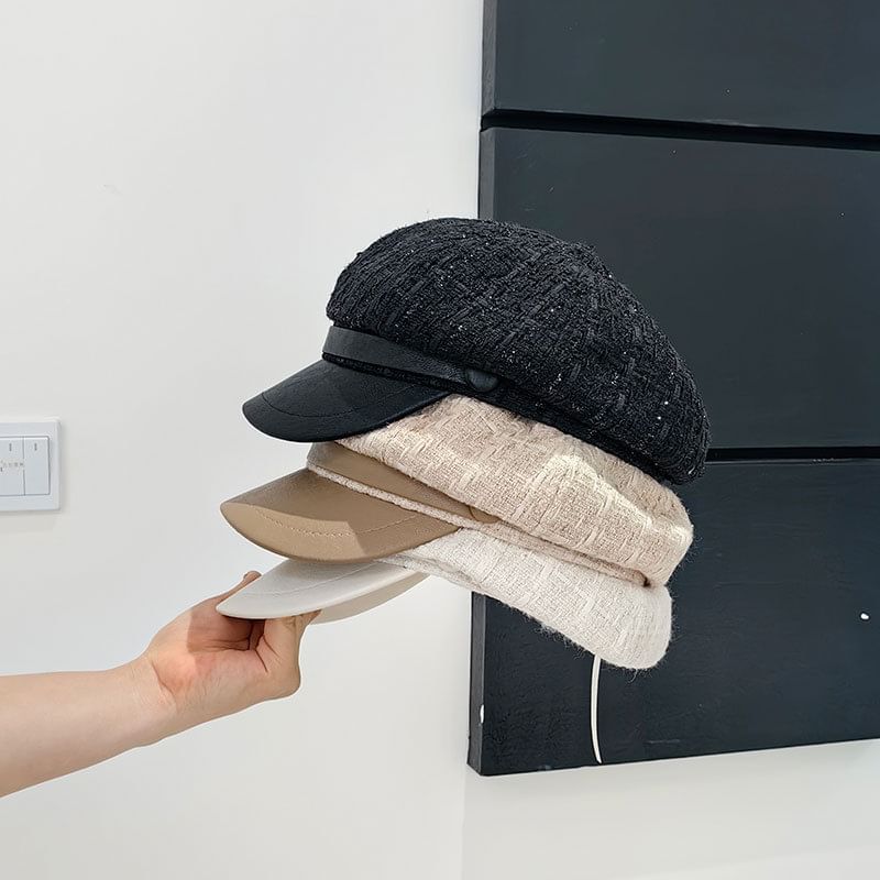 Cap Panel Newsboy