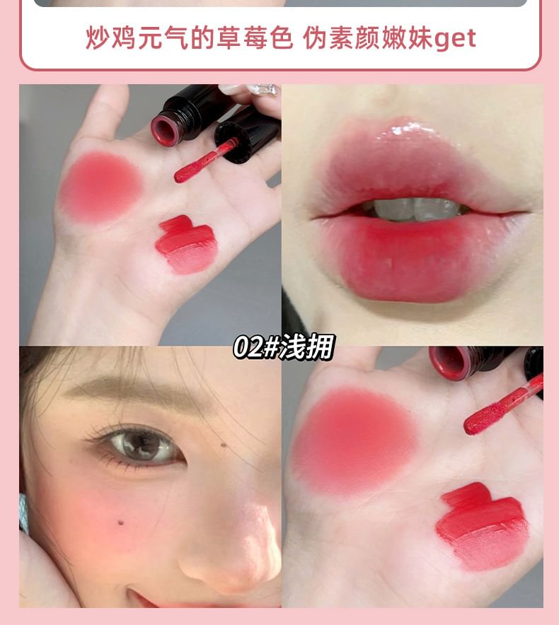 2 in 1 Velvet Lip Tint - 4 Colors