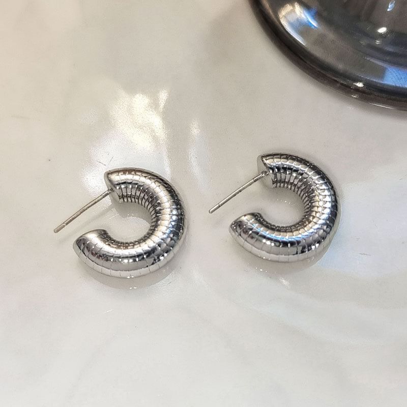 Chunky Hoop Earring