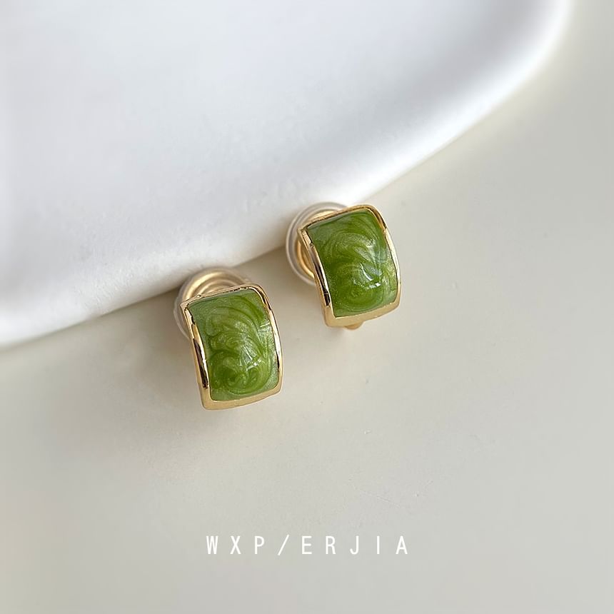 On Clip Earring Enamel