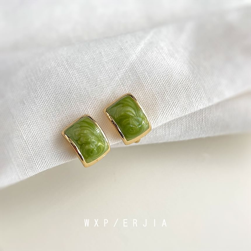 On Clip Earring Enamel