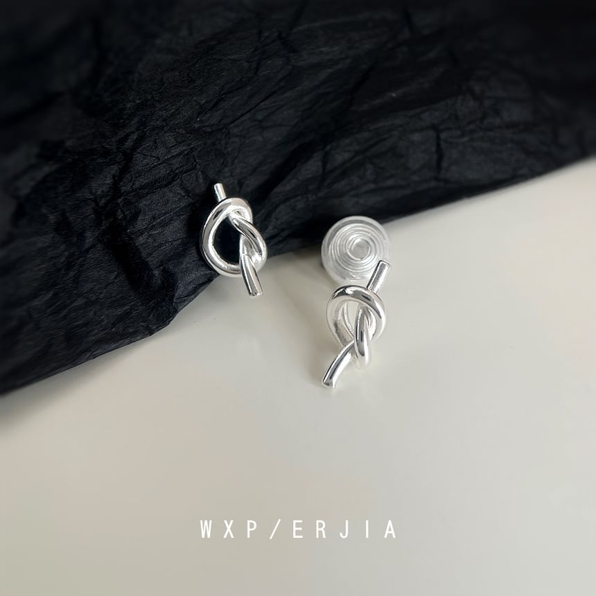 Clip On Knotted Earring