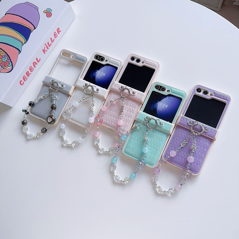 Case Argyle Bead Strap Phone