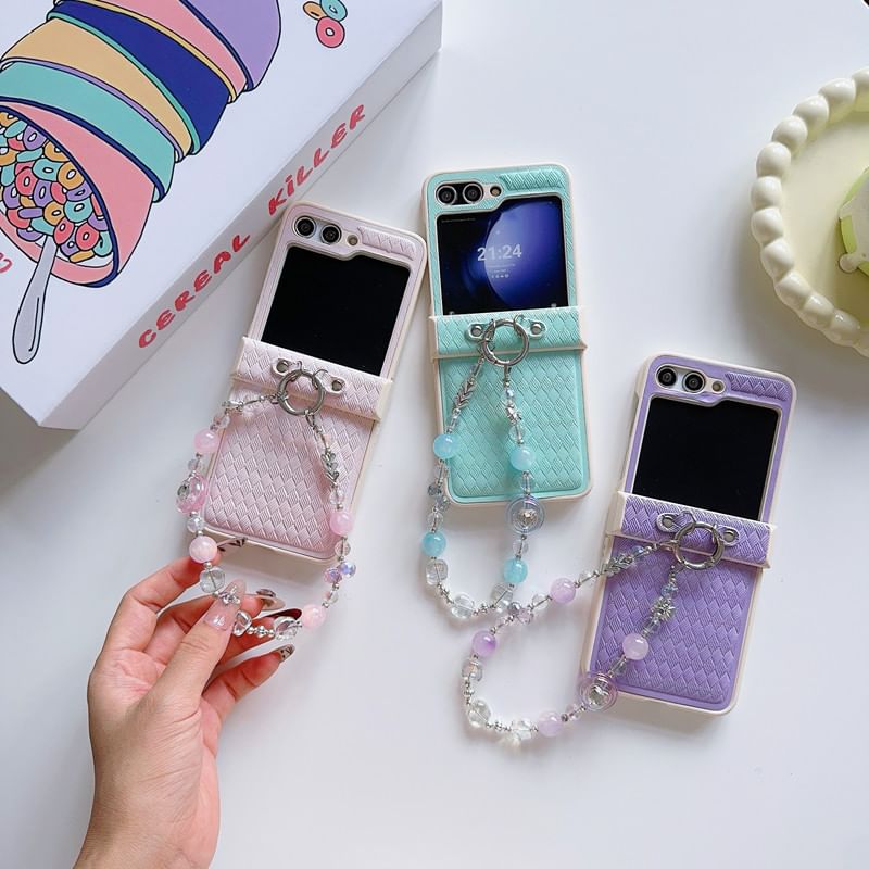 Case Argyle Bead Strap Phone