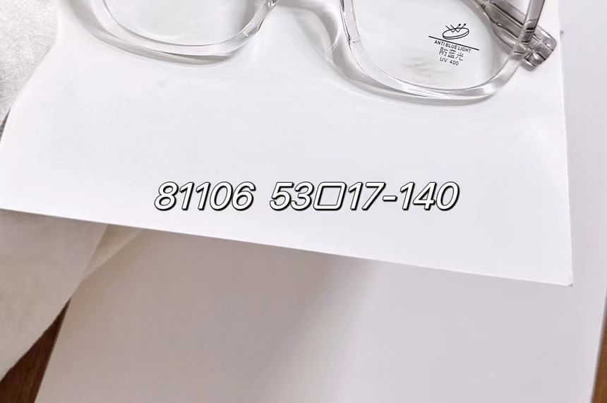 Glasses Square Frame