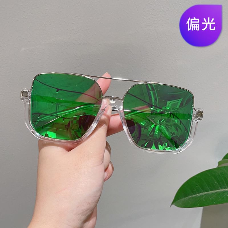 Oversized Square Frame Sunglasses