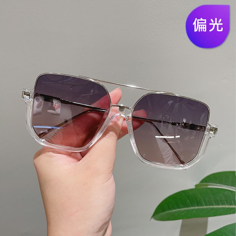 Oversized Square Frame Sunglasses