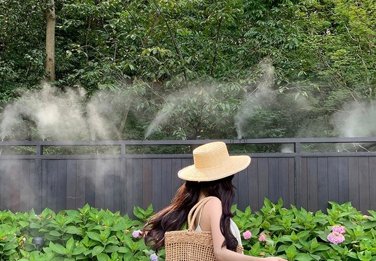 A-Line Strap Spaghetti Maxi Dress Plain