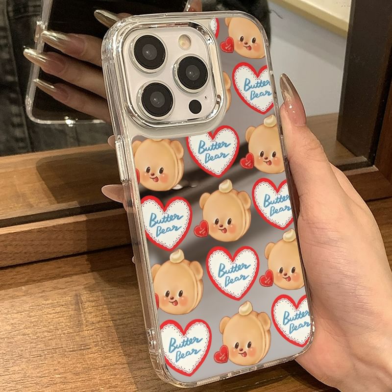 Bear Phone Case - iPhone 15 Pro Max / 15 Pro / 15 / 14 Pro Max / 14 Pro / 14 / 13 Pro Max / 13 Pro / 13 / 12 Pro Max / 12 / 11