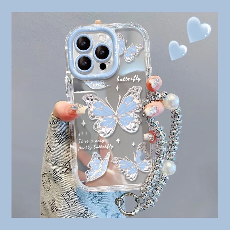 Butterfly Phone Case - iPhone 15 Pro Max / 15 Pro / 15 / 14 Pro Max / 14 Pro / 14 / 13 Pro Max / 13 Pro / 13 / 12 Pro Max / 12 / 11