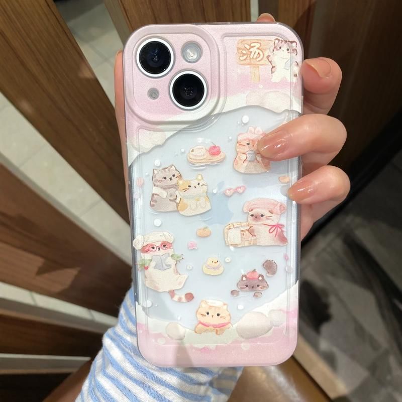 Cat Phone Case - iPhone 15 Pro Max / 15 Pro / 15 / 14 Pro Max / 14 Pro / 14 / 13 Pro Max / 13 Pro / 13 / 12 Pro Max / 12 / 11