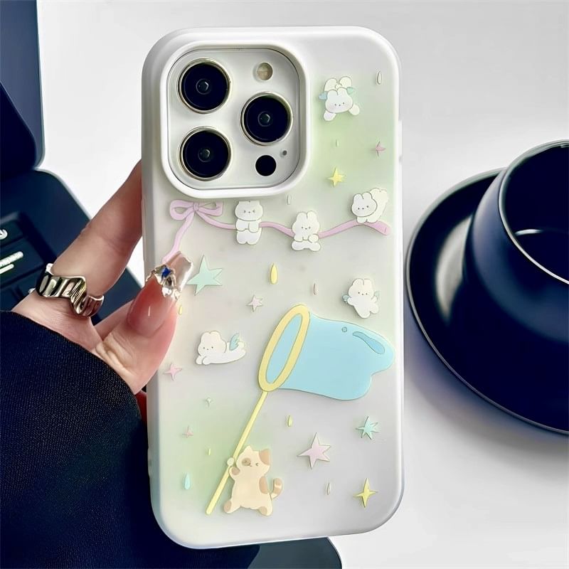 Rabbit Phone Case - iPhone 15 Pro Max / 15 Pro / 15 / 14 Pro Max / 14 Pro / 14 / 13 Pro Max / 13 Pro / 13 / 12 Pro Max / 12 / 11