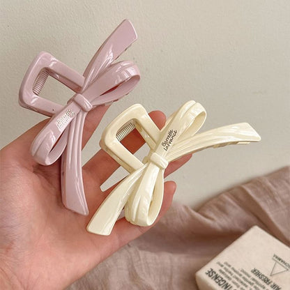 Bow Acrylic Hair Claw