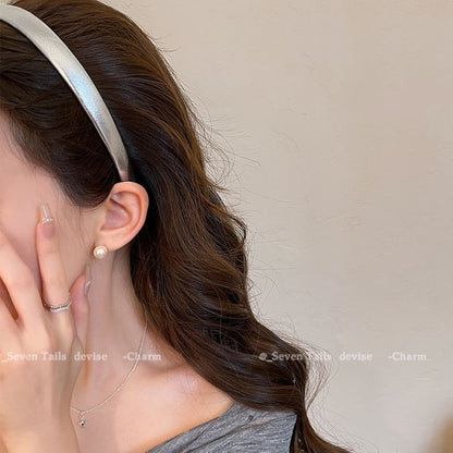 Faux Leather Headband