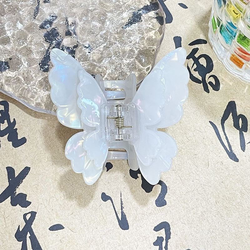 Butterfly Ribbon Hair Claw Clip