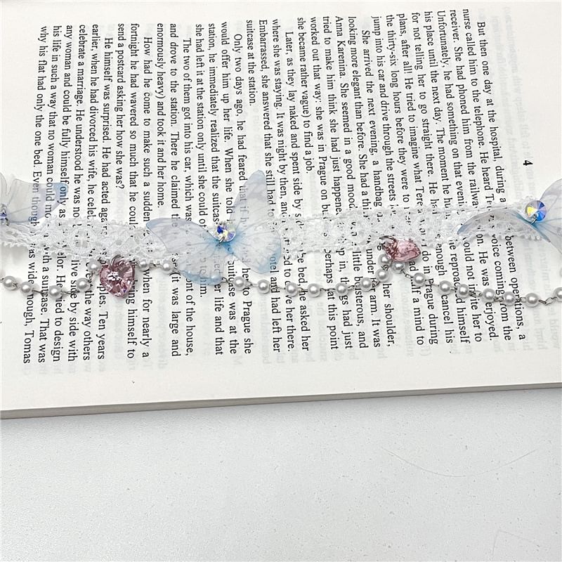 Lace Beaded Choker