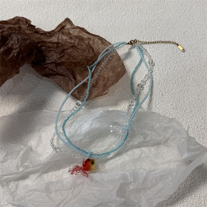 Goldfish Necklace / Bracelet