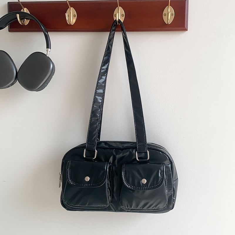 Multi-Pocket Tote Bag Plain