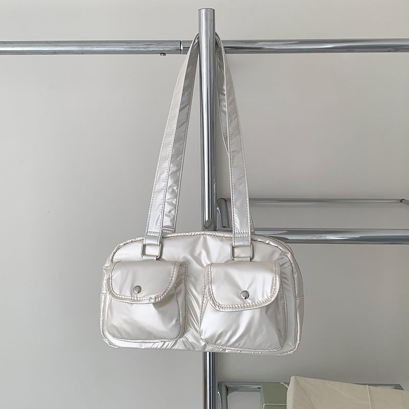 Multi-Pocket Tote Bag Plain