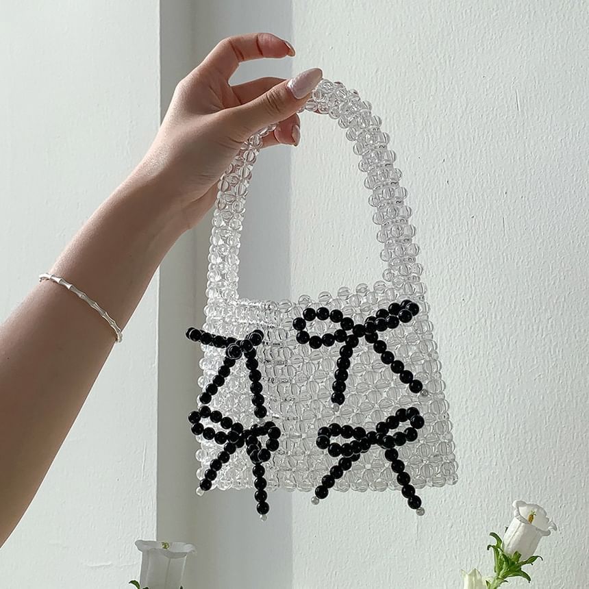 Bow Handbag Accent Beaded