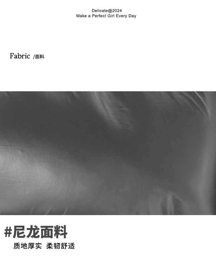 Backpack Plain Drawstring Flap Nylon