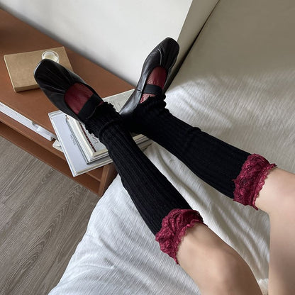 Lace Tall Socks