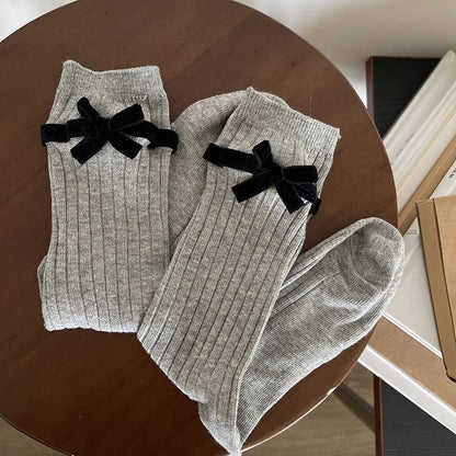 Bow Accent Socks