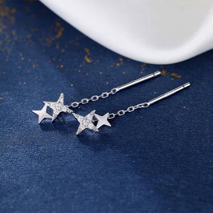 Star Threader Earring / Barbell Earring