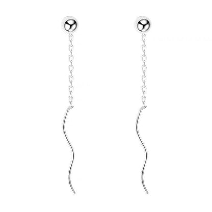 925 Sterling Silver Threader Earring