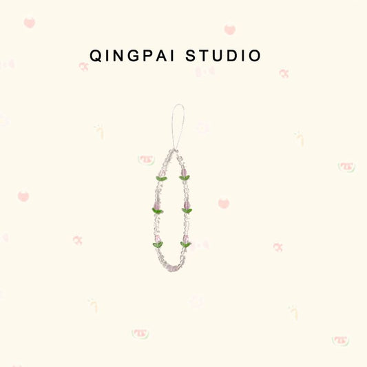 Bead Acrylic Phone Strap (Various Designs)