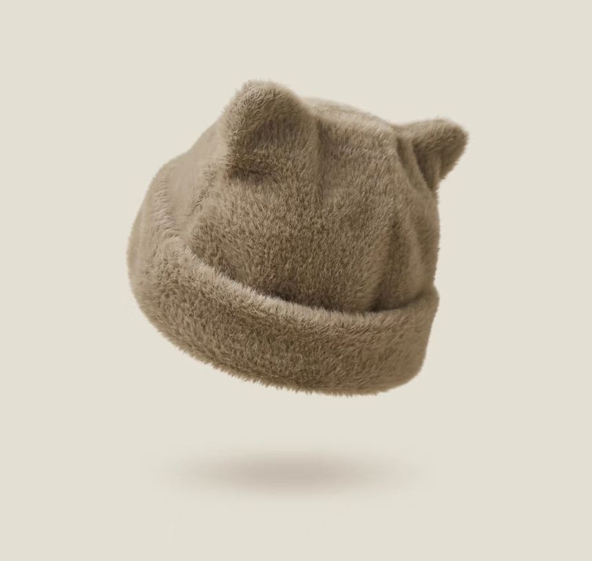 Hat Ear Fluffy Plain