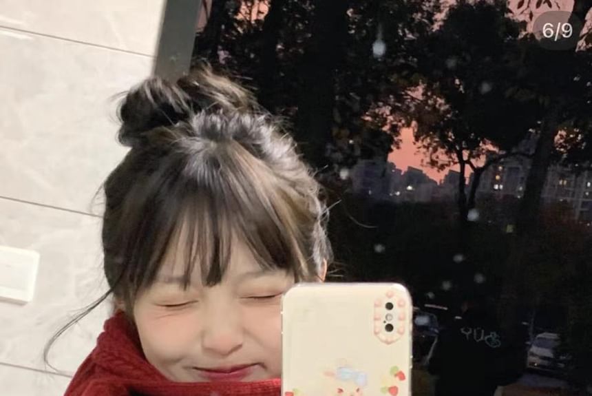 Plain Knit Cable Scarf