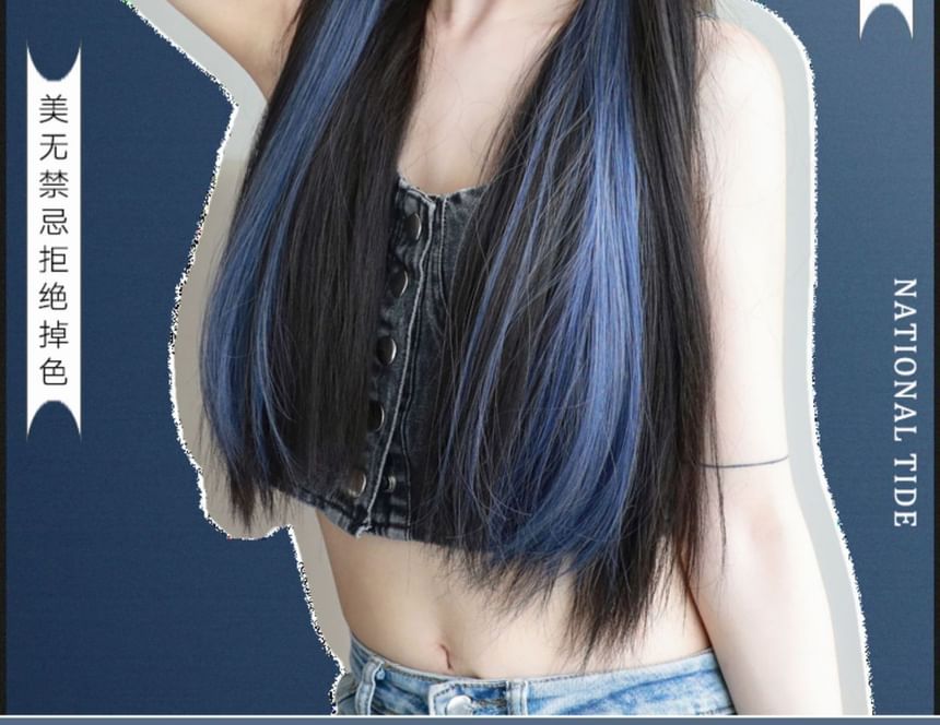 Colored Straight Hair Fringe