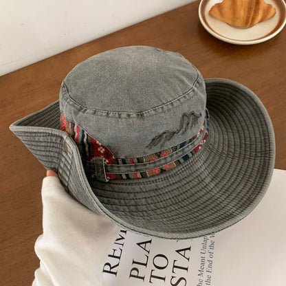 Patterned Panel Boonie Hat