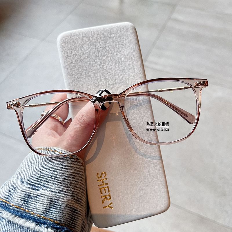 Square Plain Eyeglasses