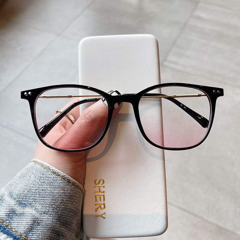 Square Plain Eyeglasses