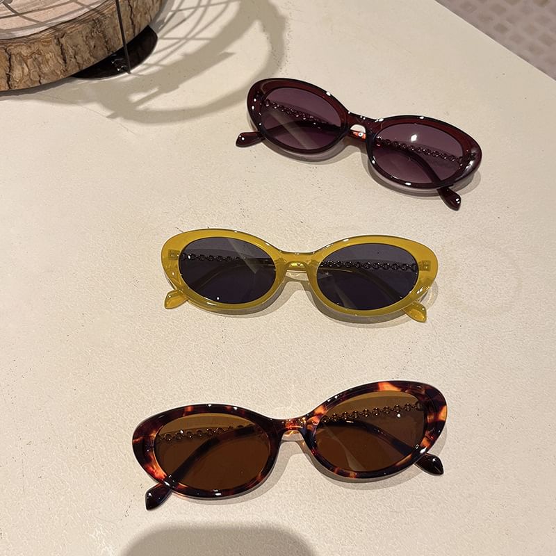 Sunglasses Plastic Oval
