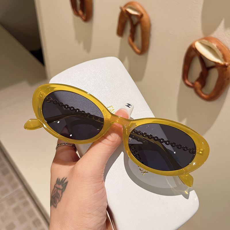 Sunglasses Plastic Oval