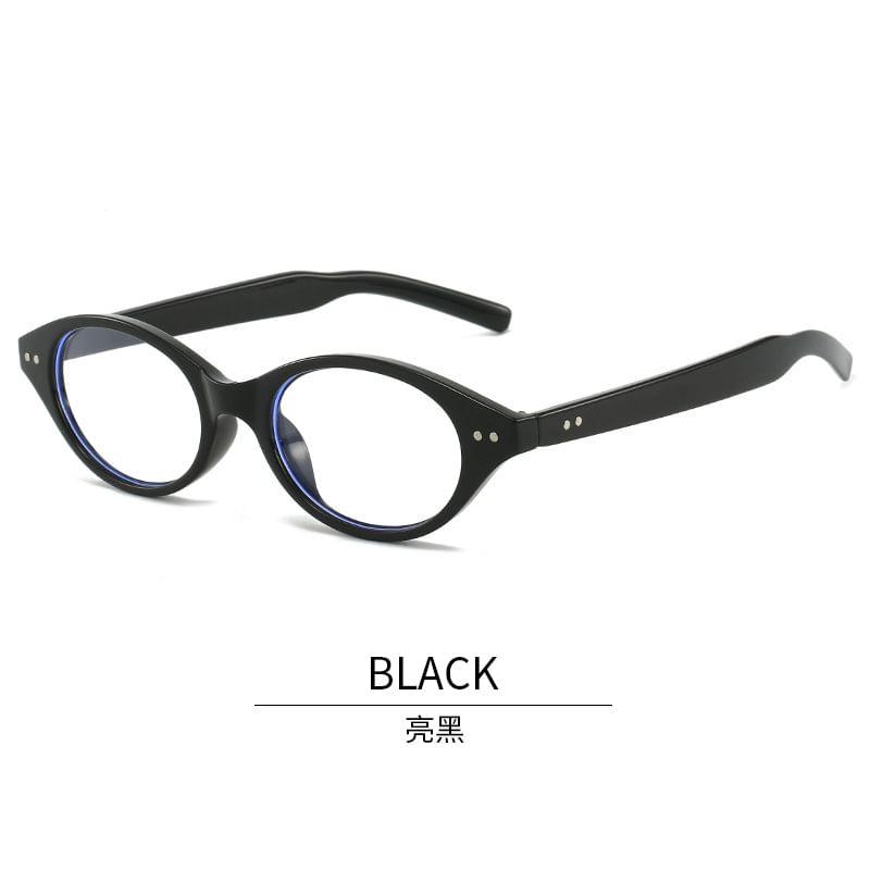 Eyeglasses Oval Plastic