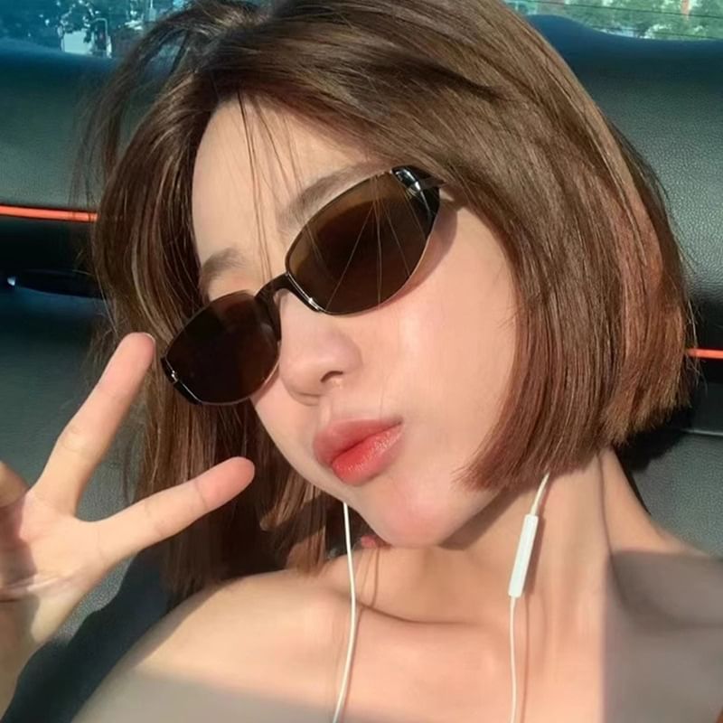 Shield Sunglasses Lens Flat