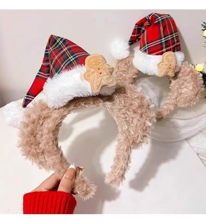 Christmas Hat Fleece Headband