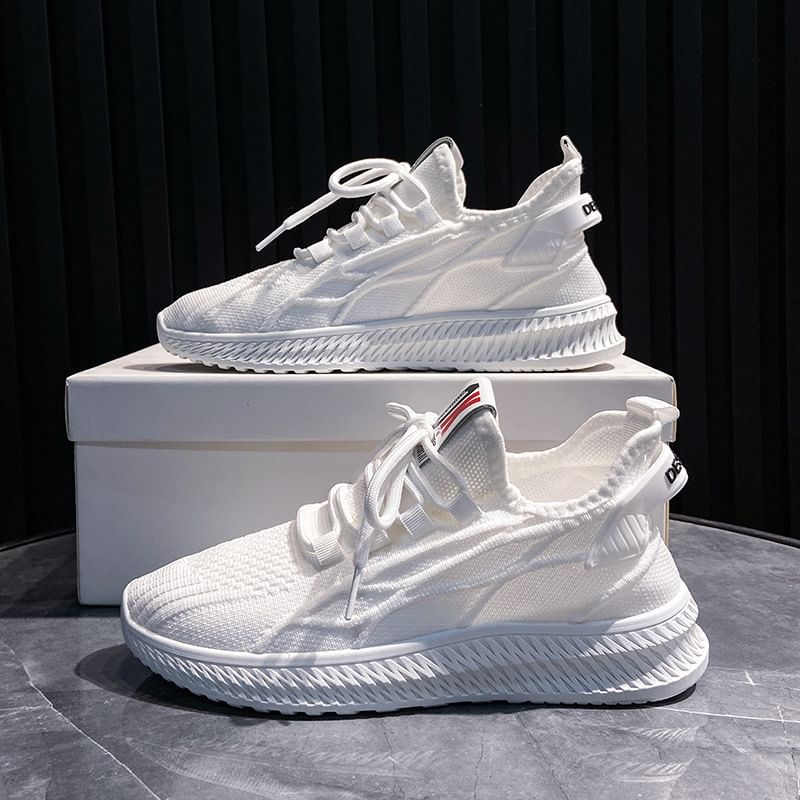 Sneakers Knit Platform