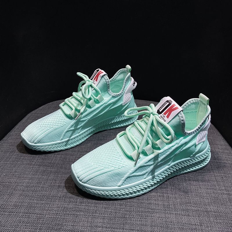 Sneakers Knit Platform