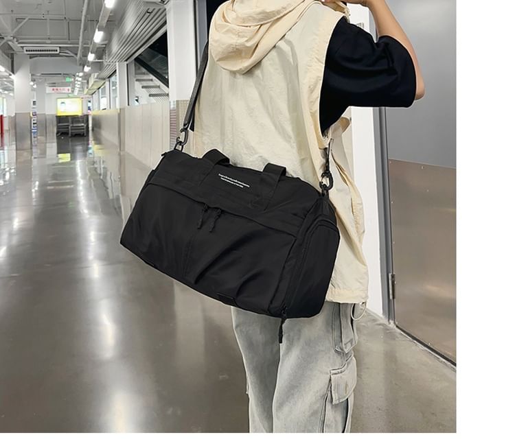 Nylon Bag Duffel Lettering