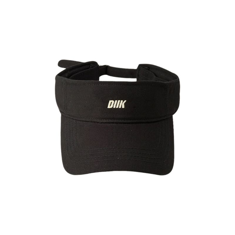 Visor Embroidered Letter Sun