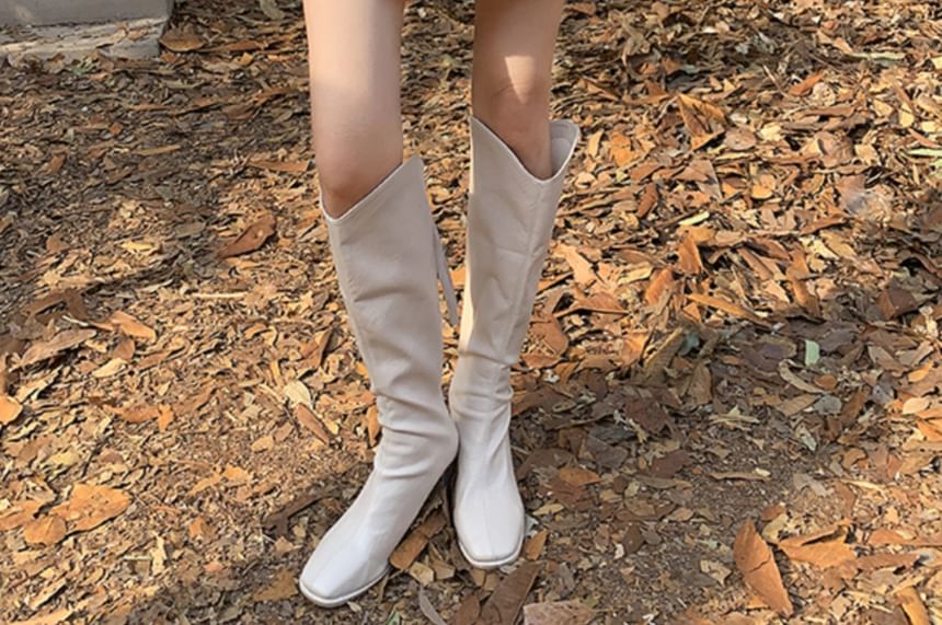 High Rise Checked Mini Straight Skirt