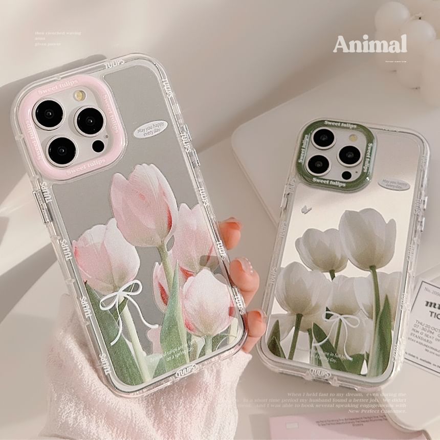 Tulip Mirrored Phone Case