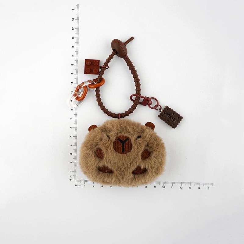 Porcupine Chenille Key Chain / Bag Charm