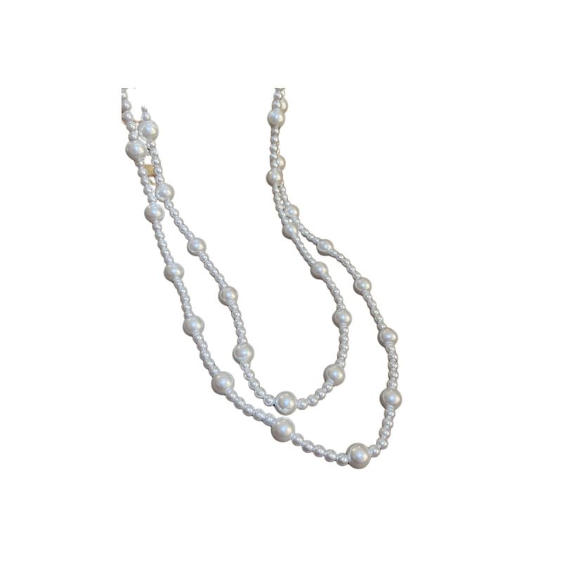 Pearl Floral Layered / (Various Faux Necklace Designs)